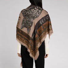 Load image into Gallery viewer, Bastet's Bounty Cashmere Scarf