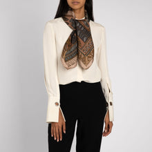 Load image into Gallery viewer, Bastet's Bounty Silk Twill Scarf