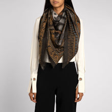 Load image into Gallery viewer, Bastet's Bounty Silk Twill Scarf