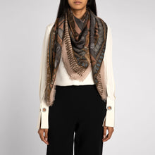 Load image into Gallery viewer, Bastet's Bounty Silk Twill Scarf