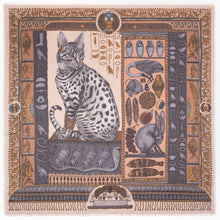 Load image into Gallery viewer, Bastet's Bounty Silk Twill Scarf