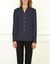 Load image into Gallery viewer, Donna Long Sleeve Wing Collar "T" Shirt