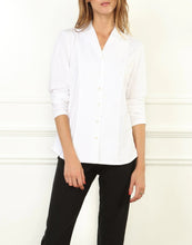 Load image into Gallery viewer, Donna Long Sleeve Wing Collar "T" Shirt