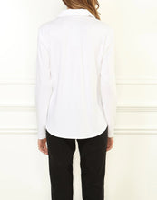 Load image into Gallery viewer, Donna Long Sleeve Wing Collar "T" Shirt