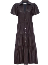 Load image into Gallery viewer, Havana Vegan Leather Dress