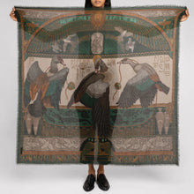 Load image into Gallery viewer, The Heralds of Horus Cashmere Scarf