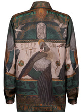 Load image into Gallery viewer, The Heralds of Horus Silk Twill Oxford Shirt