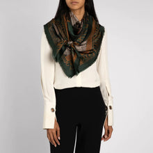 Load image into Gallery viewer, The Heralds of Horus Silk Twill Scarf