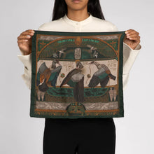 Load image into Gallery viewer, The Heralds of Horus Silk Twill Scarf