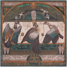 Load image into Gallery viewer, The Heralds of Horus Silk Twill Scarf