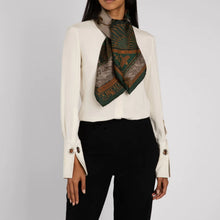 Load image into Gallery viewer, The Heralds of Horus Silk Twill Scarf