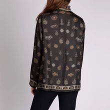 Load image into Gallery viewer, The Faithful Lamb High Neck Silk Top