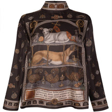 Load image into Gallery viewer, The Faithful Lamb High Neck Silk Top