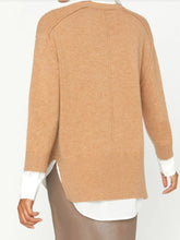 Load image into Gallery viewer, Looker Layered V-Neck Sweater