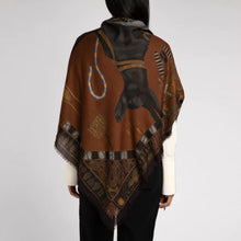 Load image into Gallery viewer, Ode to Anubis Cashmere Scarf