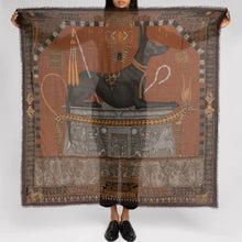Load image into Gallery viewer, Ode to Anubis Cashmere Scarf