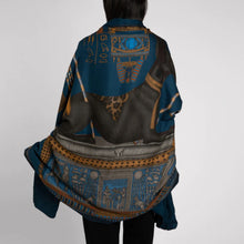 Load image into Gallery viewer, Ode to Anubis Cashmere-Lined Stole