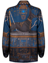 Load image into Gallery viewer, Ode to Anubis Silk Twill Oxford Shirt