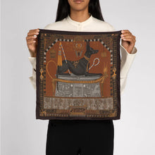 Load image into Gallery viewer, Ode to Anubis Silk Twill Scarf