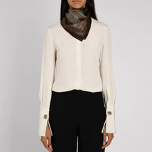 Load image into Gallery viewer, Ode to Anubis Silk Twill Scarf