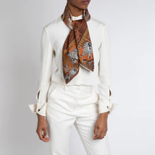 Load image into Gallery viewer, The Pelicans and the Sea Silk Twill Scarf
