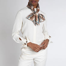 Load image into Gallery viewer, The Pelicans and the Sea Large Silk Ribbon