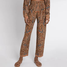 Load image into Gallery viewer, The Rabbits and the Elephant Silk Lounge Trousers