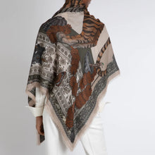 Load image into Gallery viewer, Tiger Trap Cashmere Scarf