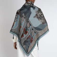 Load image into Gallery viewer, Tiger Trap Cashmere Scarf