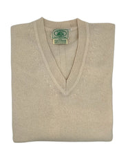 Load image into Gallery viewer, Knitted Sweater Vee Neck - Side Split
