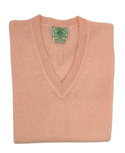 Load image into Gallery viewer, Knitted Sweater Vee Neck - Side Split
