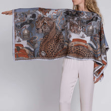 Load image into Gallery viewer, The Medici Cheetah Silk Slipover
