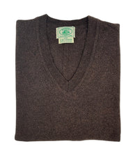Load image into Gallery viewer, Knitted Sweater Vee Neck - Side Split
