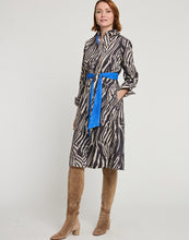 Load image into Gallery viewer, Tamron Long Sleeve Zebra Print Dress
