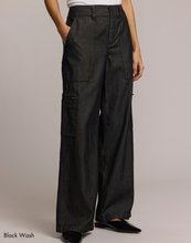 Load image into Gallery viewer, Danni Denim Cargo Pant

