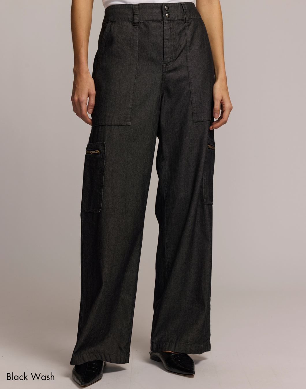 Danni Denim Cargo Pant