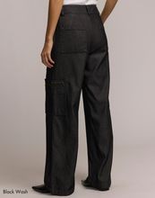 Load image into Gallery viewer, Danni Denim Cargo Pant
