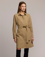 Load image into Gallery viewer, Astrid Long Sleeve Traveler&#39;s Twill Dress
