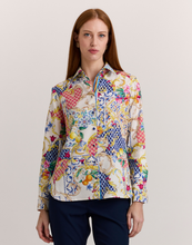 Load image into Gallery viewer, Margot Long Sleeve Amalfi Print Shirt
