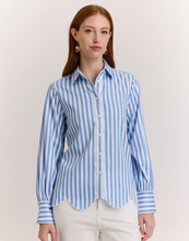Load image into Gallery viewer, Blair Long Sleeve Classic Stripe Shirt
