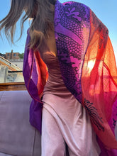 Load image into Gallery viewer, Chinese Dragon 3 Color Felted Scarf
