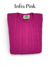Load image into Gallery viewer, Ladies Cable Crew Sweater
