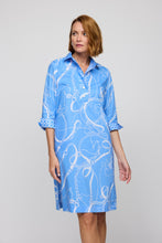 Load image into Gallery viewer, Charlotte 3/4 Sleeve Equestrian Print Dress
