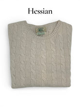 Load image into Gallery viewer, Ladies Cable Crew Sweater
