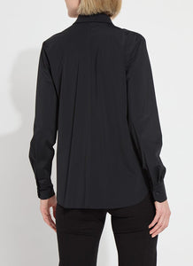 Connie Micro-Beaded Cutton Down Shirt