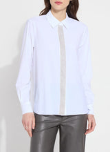 Load image into Gallery viewer, Connie Micro-Beaded Cutton Down Shirt
