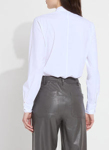 Connie Micro-Beaded Cutton Down Shirt