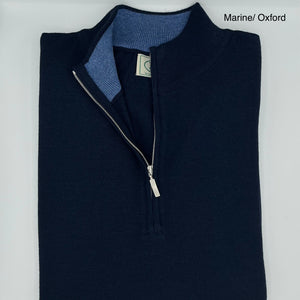 Scottish Cashmere/Silk Quarter Zip