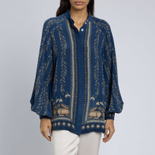 Load image into Gallery viewer, Honoring Argos Poet-Sleeve Blouse
