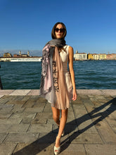 Load image into Gallery viewer, Chinese Dragon 3 Color Felted Scarf
